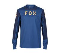 Fox Racing Men's Defend Long Sleeve Jersey Shirt, Indigo Taunt, X-Large
