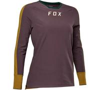 Fox Racing Defend Thermal Long Sleeve Jersey Purple S Women