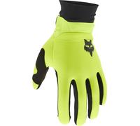 FOX Defend Thermo Motocross Gloves, black-yellow, size M for Men