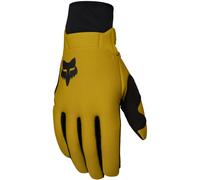 FOX Defend Thermo Motocross Gloves, yellow/black, size S