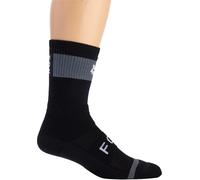 Fox Defend Winter Cycling Socks Black 8 Inch Arch Support Compression Bike Cycle