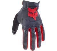 FOX Dirtpaw CE Motocross Gloves, grey-red, size XL for Men