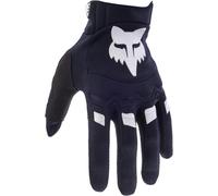 FOX Dirtpaw 2023 Solid Motocross Gloves, black-white, size M for Men