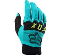 FOX Dirtpaw Motocross Gloves, black-turquoise, size XL for Men