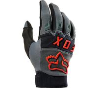 FOX Dirtpaw Motocross Gloves, grey/red, size 3XL