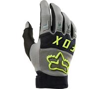 FOX Dirtpaw Motocross Gloves, grey-yellow, size 2XL for Men