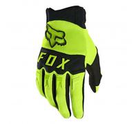 FOX (Adult) MX Gloves - DIRTPAW Retro Logo - Flo Yellow