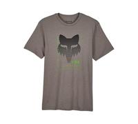 Fox Dispute Premium Short Sleeve Tee Heather Graphite Grey