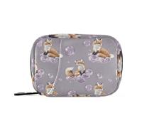 Fox Dream Bubble Daily Tablet Pill Organiser Weekly Pill Box 7 Day Travel Small for Medicine Vitamin Supplement