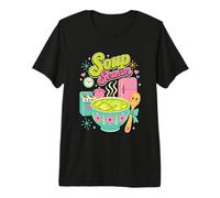 Fox Ears Heart Minimalist Premium T-Shirt