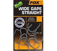 Fox Edges Arma Point Wide Gape Straight Micro Barbed Carp Hooks: 6