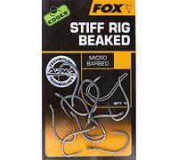 Fox Fishing Hooks - Stiff Rig Beaked - Micro-Barbed - Size 6 (CHK169)