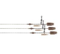 Fox Edges Camo Heli-Clip Rigs - 3 Carp Rigs