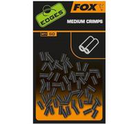 Fox Edges Crimps Pack of 60: Medium - 0.7mm