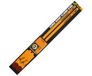FOX Edges Curve Short Illusion Fluoro D-Rigs Micro Barbed Ready Tied Carp Rig