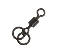 Fox Edges Double Ring Swivel Size 7 Pack Of 8