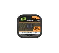 Fox Edges Naturals Braided Shock & Snag Leader 20m