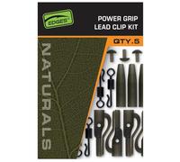 Fox Edges Naturals Power Grip Lead Clip Kit CAC843