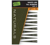 Fox Edges Naturals Size 10 Naked Line Tail Rubbers CAC841