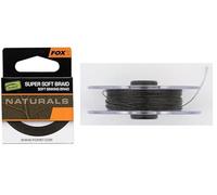 Fox Edges Naturals Soft Braid Hooklength 20m: 20lb