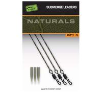 Fox Edges Naturals Submerge Leaders 30lb CAC846