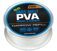 Fox Edges PVA Mesh Refill Fast Melt 20m - wasserlösliches PVA-Netz für Grundfutter zum Anfüttern von Karpfen & Friedfischen