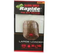 Fox Edges Rapide Refills Slow Melt - PVA Beutel zum Anfüttern, wasserlösliche Taschen für Grundfutter, Futterbeutel zum Angeln