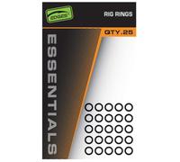 Fox Edges Rig Rings - 25 Ringe für Karpfenmontagen