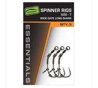 Fox Edges Spinner Rigs Size 5 Wide Gape Long Shank Qty 3 (ccr198)
