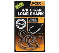 FOX Edges Super Wide Gape Long Shank Micro Barbed Hook: 6