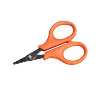 Fox Edges Titanium Braid Scissors | Titanium Coated Fishing Scissors | Stay Sharper for Longer | Serrated for the Clean Cutting of the Finest Braids and Hooklink Materials | Code CAC932