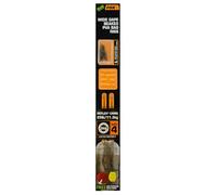 Fox Edges Wide Gape Beaked Size 6 Barbed | Carp Fishing Pre-Tied Hook Link | 20lb Breaking Strain PVA Bag Rig | Perfect for Fishing with an Inline Weight Inside a Solid PVA Bag | Code CCR173