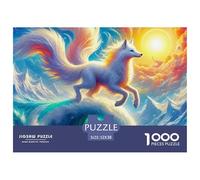 Fox Elegant Jigsaw Puzzle Made for Unhurried Leisure Time, Presenting Fantasy with Understated British Charm And A Balanced Visual Rhythm 52x38cm/1000pcs
