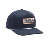 FOX Equipped Snapback Cap, white-blue for Men