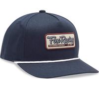 FOX Equipped Snapback Cap, white-blue for Men
