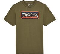 FOX EQUIPPED SS PREM TEE Shirt olive grün S
