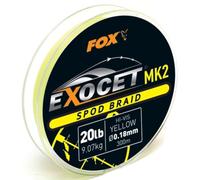 Fox Spod Braid Exocet MK2 – 300m 0.18mm 20lb Hi-Vis Yellow