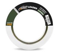 Fox Exocet Pro Low Vis Green Leader - 100 m Leader Cord Diameter / Load Capacity: 0.50 mm / 35 lb (15.9 kg)