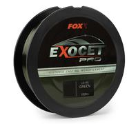 Fox Exocet Pro Mono Monofilament Spool Line 1000m Low Vis Green Fishing