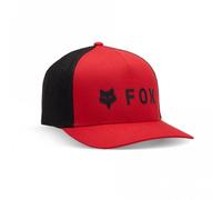 FOX Absolute Flexfit Cap, black-red, size L XL for Men