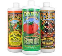Fox farm trio 473ml pack 1 pint each tiger bloom, big bloom, grow big
