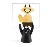 Fox Fear Halloween Happy Memo Holder Cartoon Black Cat Stand Decoration