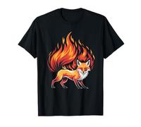 Fox Fire Spirit Wild Ember T-Shirt