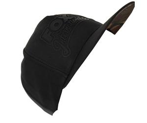 FOX Flat-Peak Snapback Hat Black/Camo CHH029