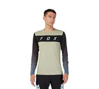 Fox Flexair Arcadia Long Sleeve Mens Cycling Jersey - Brown - 2XL