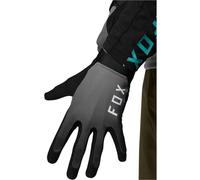 Fox Flexair Ascent Full Finger Cycling Gloves Black MTB Mountain Bike Ride Cycle