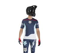 FOX Flexair Elevated Short Sleeve MTB Jersey MidnightL Midnight