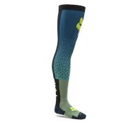 FOX Flexair Fracture KB Motocross Socks, green-blue, size M for Men
