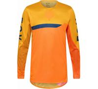 FOX Flexair Fracture Motocross Jersey, yellow-orange, size M for Men