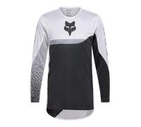 FOX Flexair Fracture Motocross Jersey, black-grey-white, size M for Men